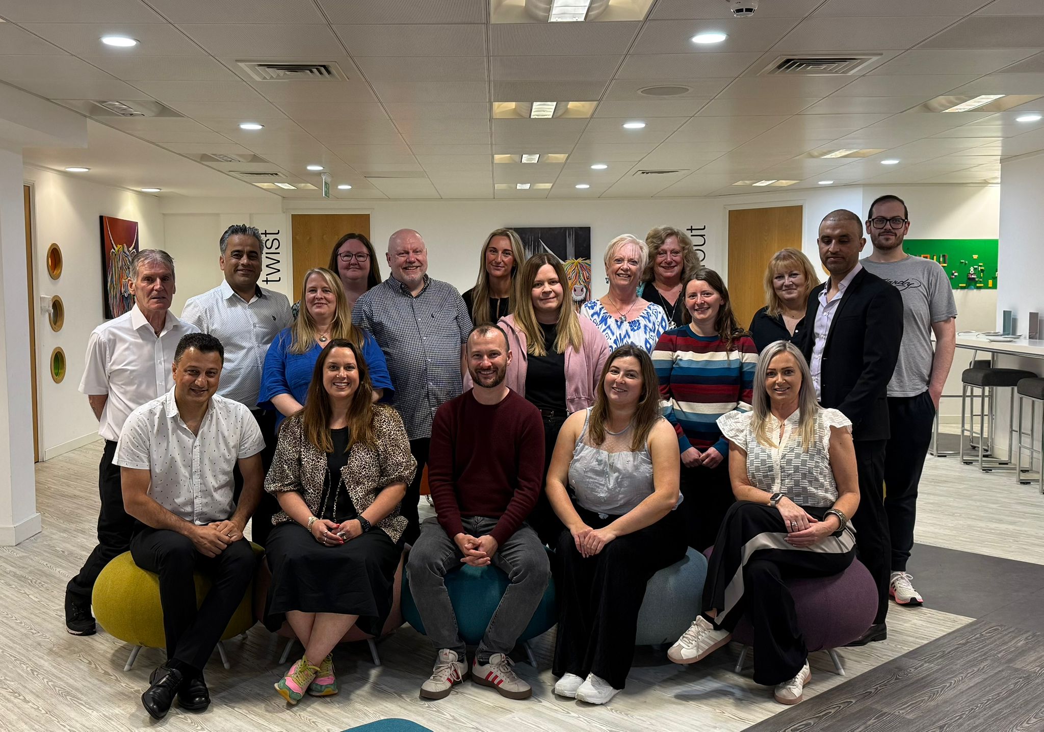 an image of the esteem team